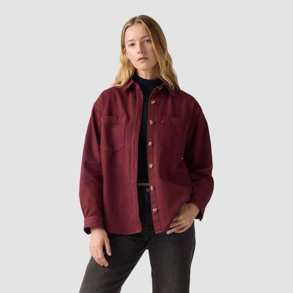 Levi's Women's Iris Overshirt - Chocolate Truffle M